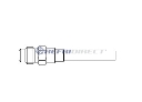 523-50 CASTEL ACCES VALVE